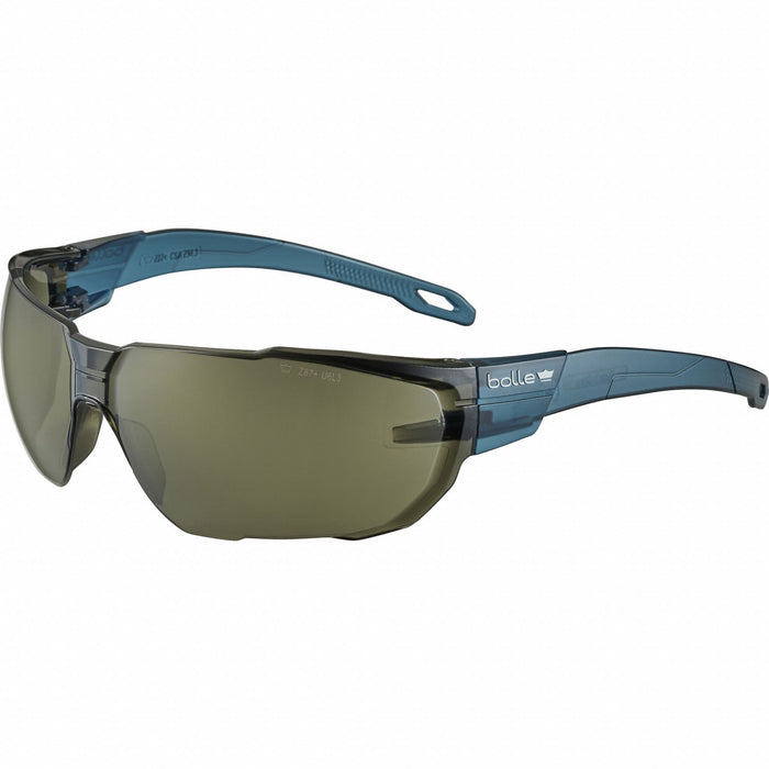 SafetyGlasses Smoke PlatinumLite Blue