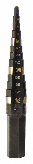 Step Drill Bit N.1 Double-Fluted