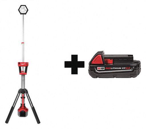 Cordless Tripod Light Battery Incl