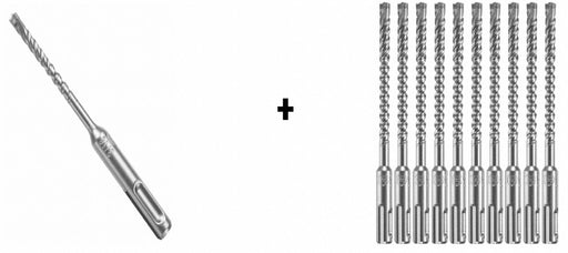 Hammer Drill Bit SDS Plus 3/16 x2 PK25