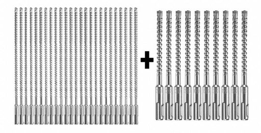 Hammer Drill Bit SDS Plus 1/4 x10 PK25