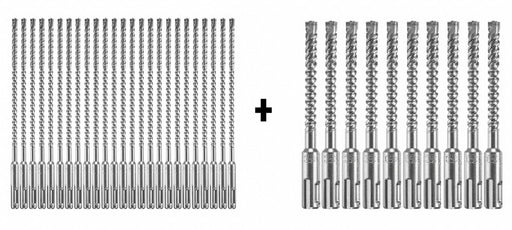 Hammer Drill Bit SDS Plus 1/4 x 6 PK25