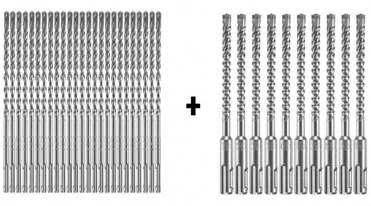 Hammer Drill Bit SDS Plus 3/8 x 4 PK25