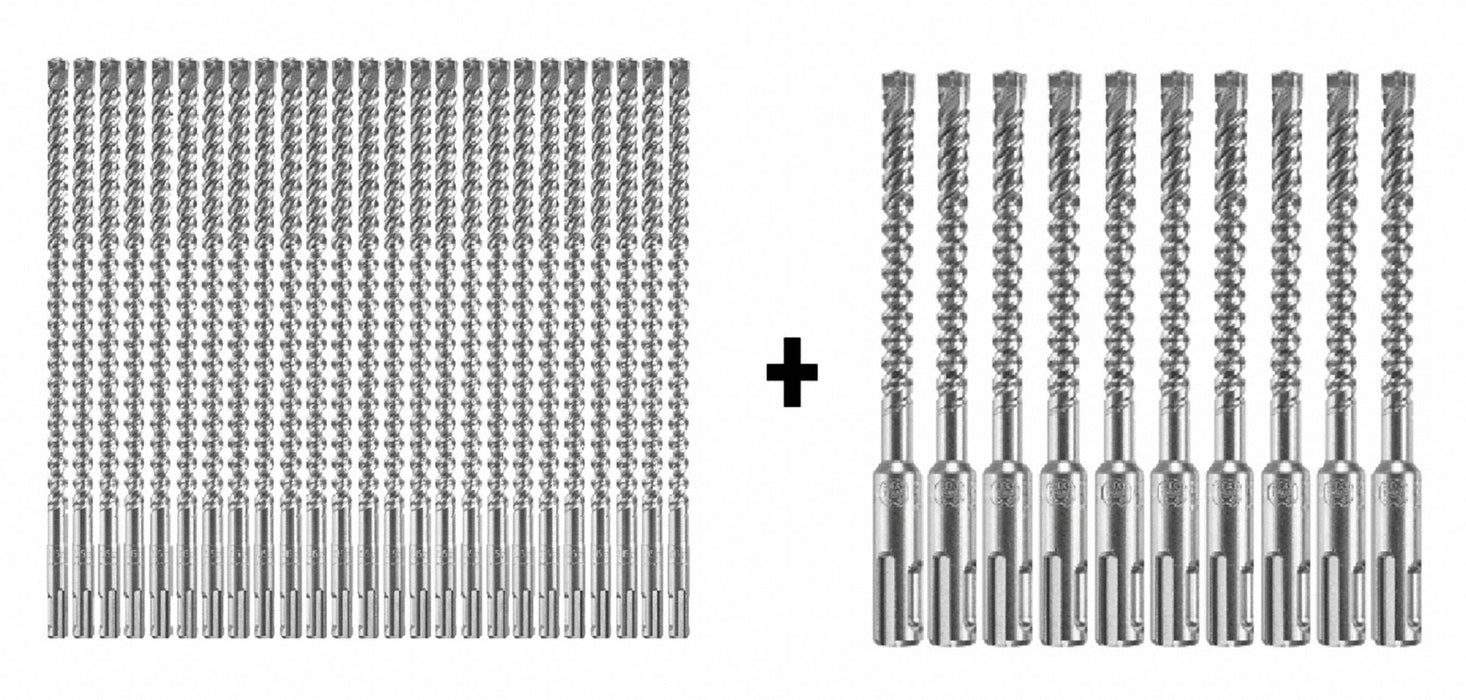 Hammer Drill Bit SDS Plus 3/8 x10 PK25