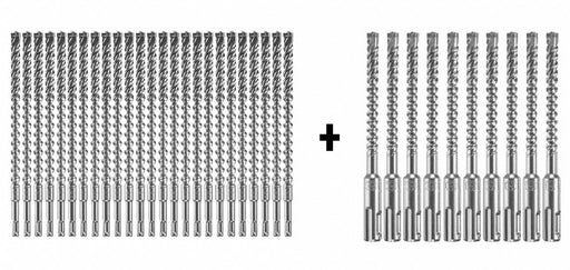 Hammer Drill Bit SDS Plus 1/2 x10 PK25
