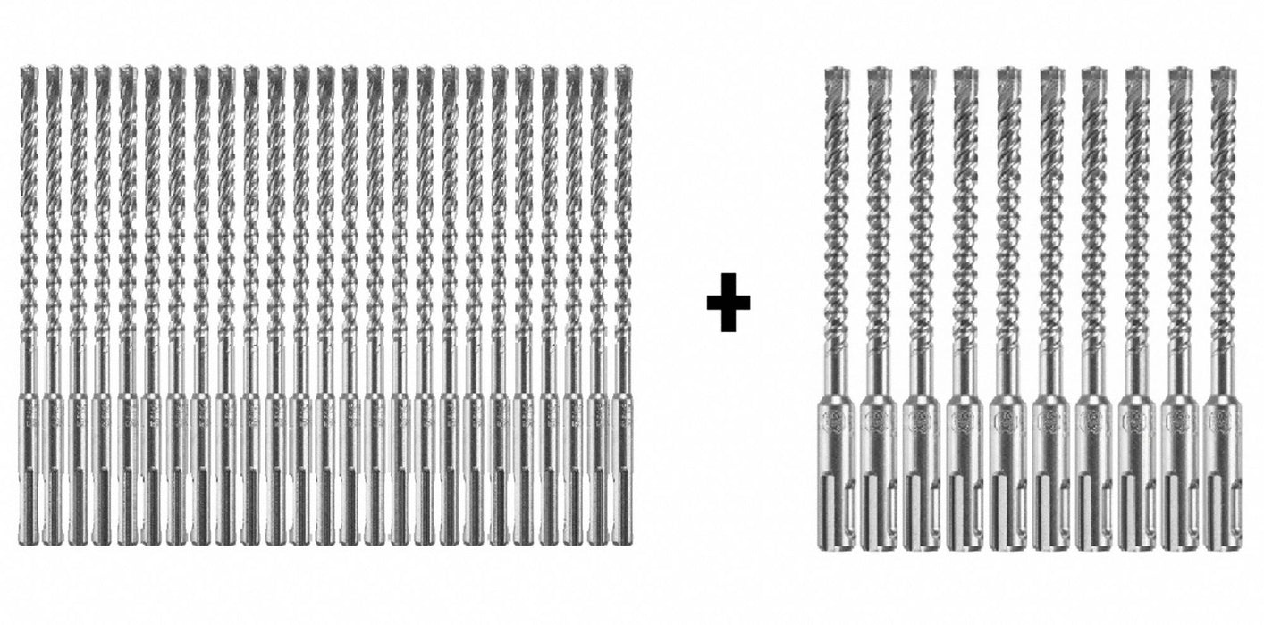 Hammer Drill Bit SDS Plus 5/16 x4 PK25