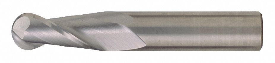 Ball End Mill 0.125 in Carbide