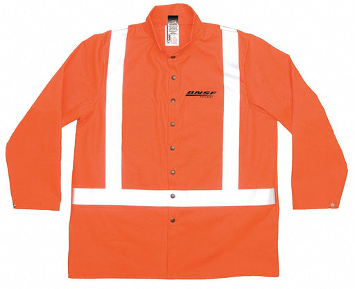 Banwear/Lthr Jacket 36 Ornge Rflctv 3XL