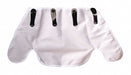 Neck Cover Cotton Button Flaps White
