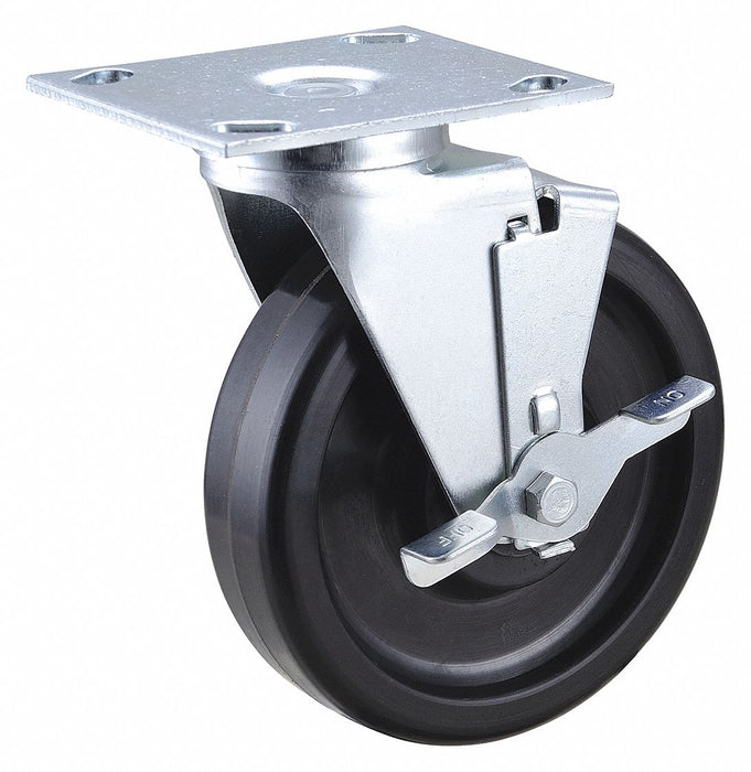 Plate Caster Swivel Phenolic 7 5/16 H