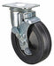Plate Caster Swivel Rubber 6 3/16 H