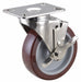 PlateCaster Swivel Polyurethane 6 3/16 H