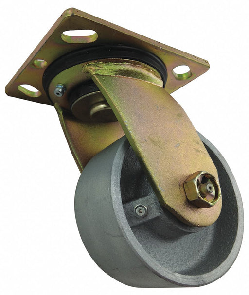 Plate Caster Swivel Iron 5 5/8 H