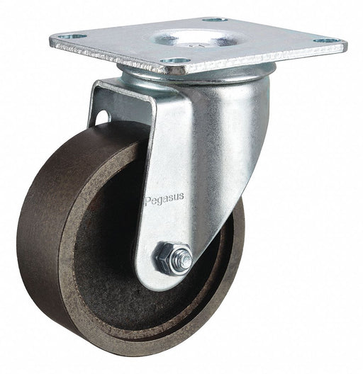 Plate Caster Swivel Iron 4 3/16 H