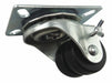Plate Caster Swivel Rubber 2 15/16 H