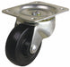 Plate Caster Swivel Rubber 4 15/16 H