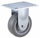 Plate Caster Rigid Rubber 5 3/16 H