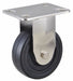 Plate Caster Rigid Rubber 5 3/16 H