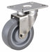 Plate Caster Swivel Rubber 5 3/16 H