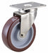 PlateCaster Swivel Polyurethane 6 3/16 H