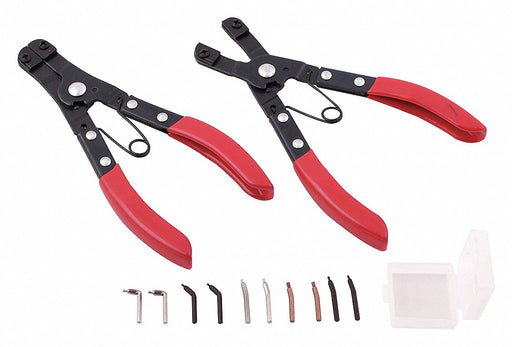 Retaining Ring Plier Set 0 45 90Deg 12pc