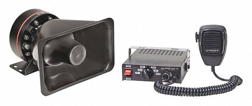 Siren and PA System 4 in L 6A 12VDC