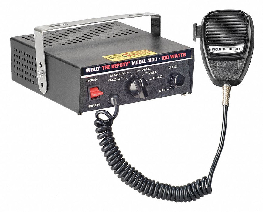 Siren and PA System 6 in Metal 12VDC