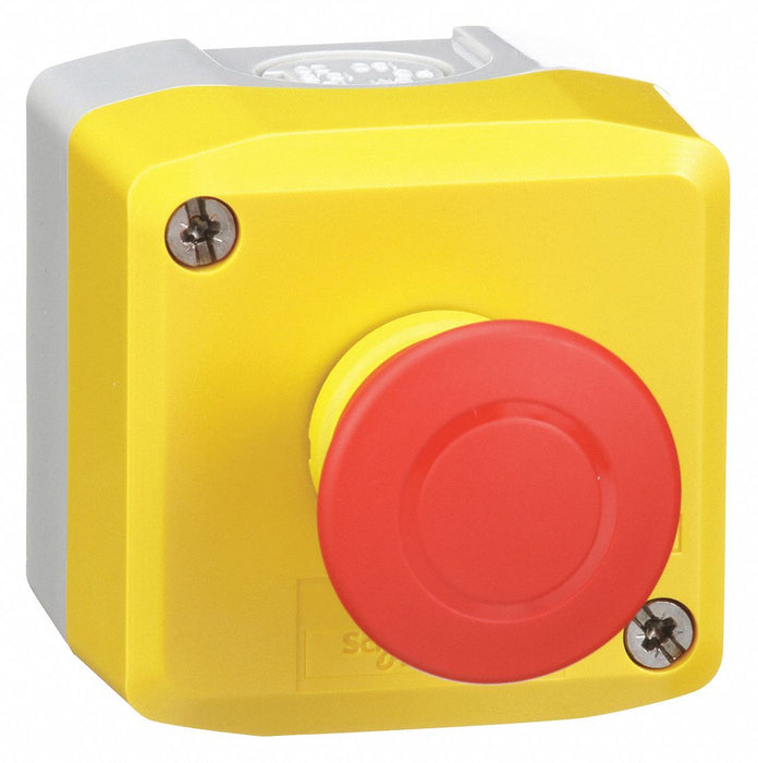 ControlStation Feed-Thru PushButton Red