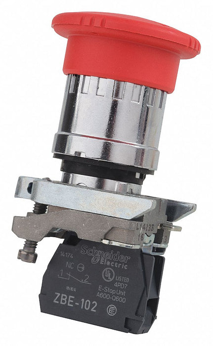 EmergencyStopPushButton NonIllum Red 1NC