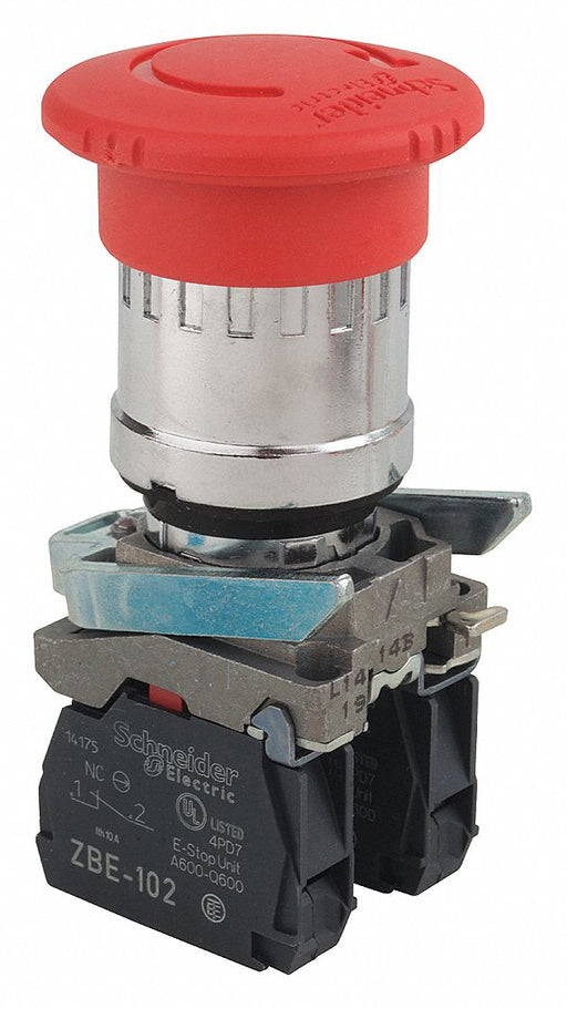 EmergencyStopPushButton NonIllum Red 2NC