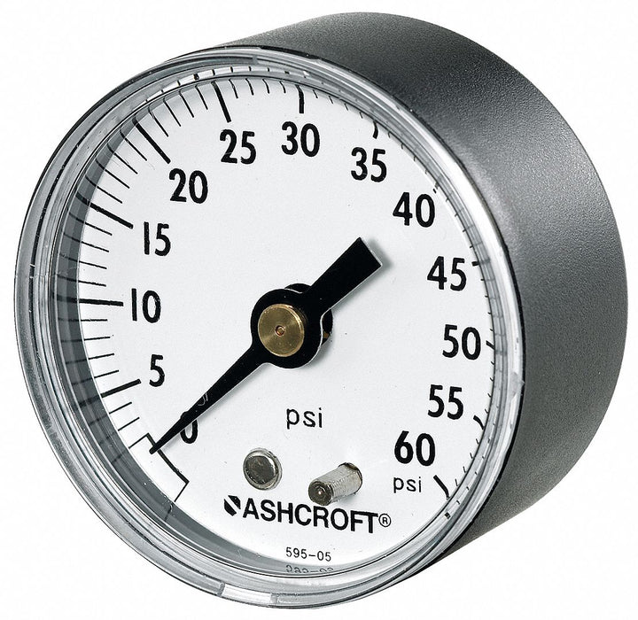 Gauge Pressure 0 to 600 psi 1/4 in NPT