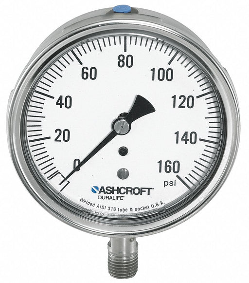 K4200 Gauge Pressure 0 to 300psi Lower 3-1/2in