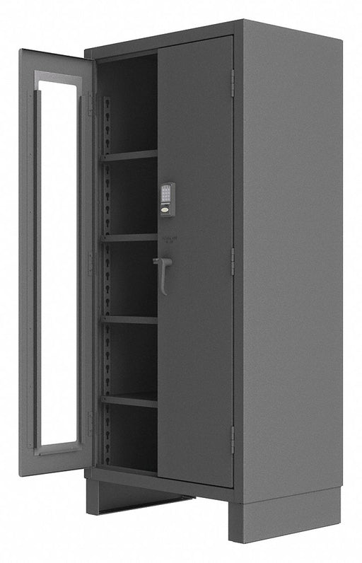 Storage Cabinet 78 x36 x24 Gray 4Shlv
