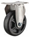 Plate Caster Rigid Nylon 6 1/8 H