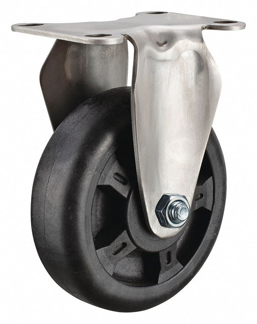 Plate Caster Rigid Nylon 5 H