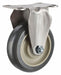 Plate Caster Rigid Polyurethane 5 1/8 H