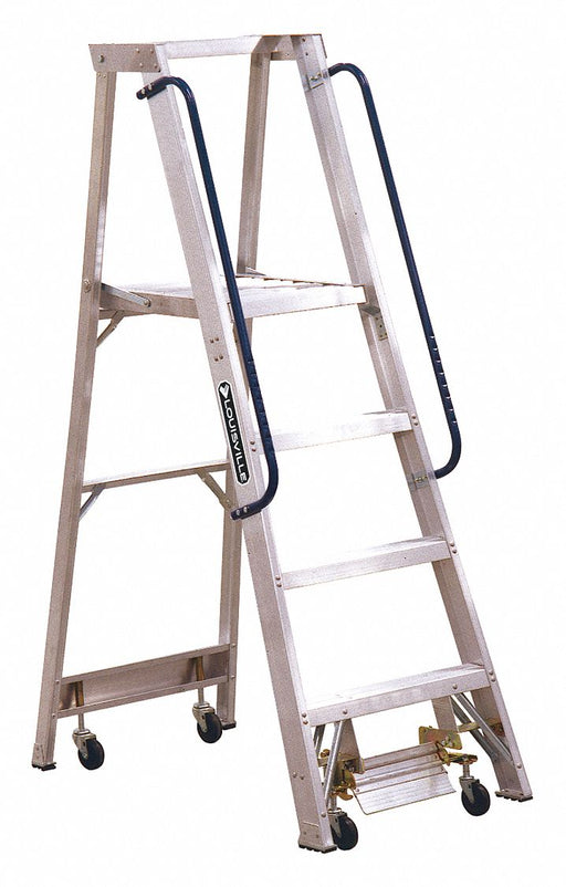 Platform Stepladder 3 ft 10 Alum IA