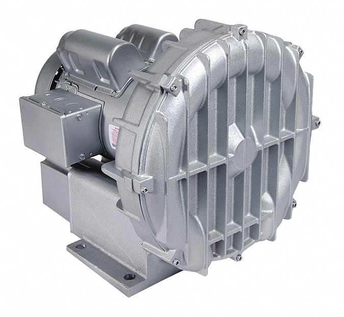 Regenerative Blower 1 1/2 hp 65 in Hg