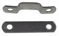 Tube Clamp Two-Hole w/Backplate SS PK25