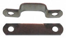 Tube Clamp Two-Hole w/Backplate SS PK25