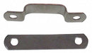 Tube Clamp Two-Hole w/Backplate SS PK25