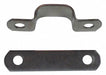 Tube Clamp Two-Hole w/Backplate SS PK25