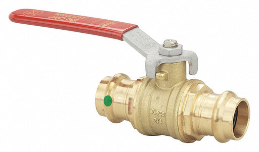Manual 2-Way Ball Valve Press Bronze