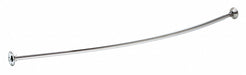 Curved Shower Rod SS 60 in L Bright