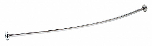 Curved Shower Rod SS 60 in L Bright
