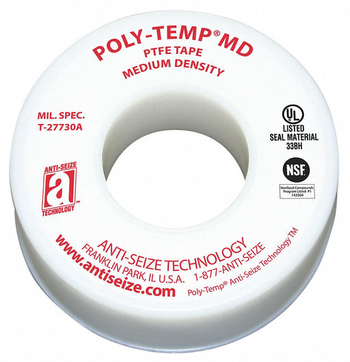 Thread Sealant Tape 1 W White