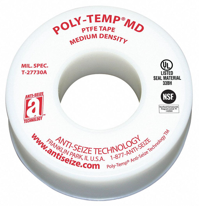 Thread Sealant Tape 1 W White
