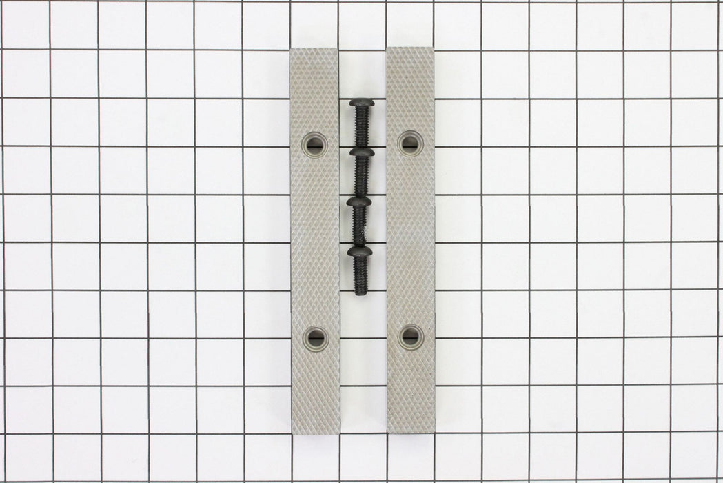 SerratedJawInsrtSet Steel Incl.4Screw PR