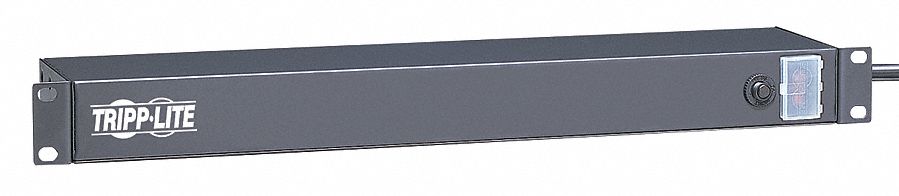 PDU 120V 6 Outlet 15 ft Black