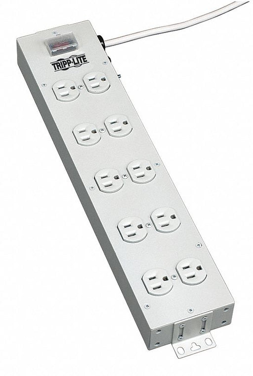 PDU 120V 10 Outlet 15 ft White